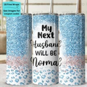 Funny Ex-Husband Wife Divorce Tumbler Wrap PNG, Sublimation Tumbler, 20 oz Skinny Tumbler, Instant Download, Single Ladies Woman PNG 20ozs