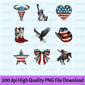 USA America Country Western 4th July t shirt sublimation POD Design, Instant Download, Sublimation PNG, Patriotic Shirt png Independence Day