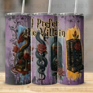 reading romance novel villain