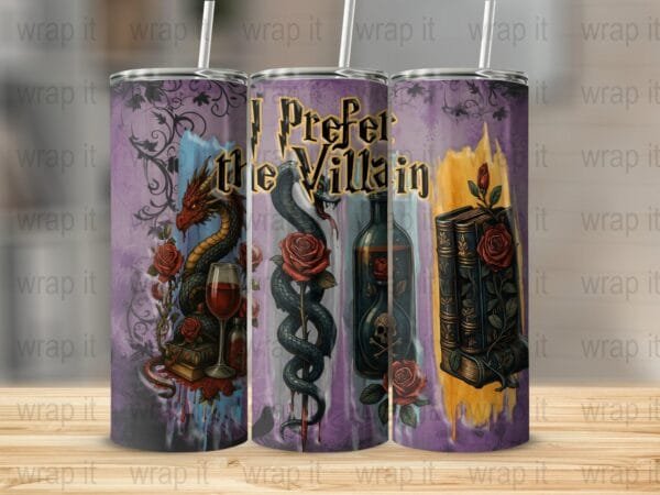 reading romance novel villain